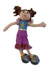 Kool Kids Dan Dee Plush Brown Hair Rag 17  Doll 3 Outfits Vintage New