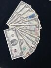 Rare Uncirculated 1976  2 Dollar Bill First Day Issue Stamped Collectible Note