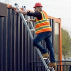 17ft Multi-position Aluminum Ladder Folding A-frame Extension Scaffold 250lbs