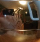 Vintage 50s West Bend Penguin Hot   Cold Server Ice Bucket Bakelite Handles Mcm