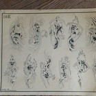 Spaulding   Rogers Tattoo Flash Sheet 16e Grim Reaper Skull Designs