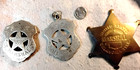 3 Reproduction Us Marshal Badges Heavy Metal   Well Made  12 00    8 00 Shipping