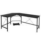 L-shape Computer Desk Coner Study Writing Table Workstation Pc Home Laptop 66 