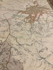 Environs Of Tehran Map Printed October 1974