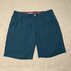 Under Armour Men s 10   match Play Vented Short Teal Size 38 Headgear Golf Casual