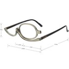 Flip Glasses Magnifying Make 1 Makeup Glasses Women Reading 4 Glasses  Up