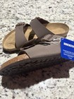 Birkenstock Arizona Brown 2-strap Buckle Slide Sandals Us 11 Eu 44