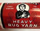 Vtg Aunt Lydia s Heavy Rug Yarn 100  Polyester 70 Yds Color  135 Watermelon