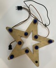 Vintage Noma Outdoor Metal Christmas Star 15  Lighted 10 Bulb