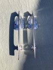 Paramount Figure Skating Blades  silver  Size 9 5 In  