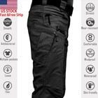 Tactical Mens Cargo Pants Balck Work Pants Outdoor Hiking Combat Trousers