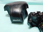 Mamiya Ze Quartz Film Camera W mamiya Sekor E 50mm Lens   Leather Case  Untested