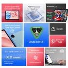 Android 15 Tablet 16gb Ram 256gb 11 Inch Octa Core 8000mah Wifi 6 Widevine L1 Us