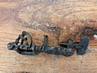 Vintage Victorian Sewing Cast Iron Clamp Fabric Holder Ornate