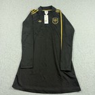 Adidas Originals Dress Women   s Small Black Gold London 3 Stripes Nwt