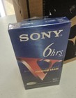 Sony 6hrs Premium T-120 Vf Vhs Blank Video Tape 10 Pack   New Open Box Free Ship