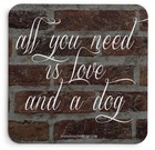 Greyhound Wood Dog Sign Wall Plaque 5 X 10   Bonus Coaster