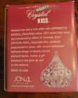 Vintage Hershey Kiss Keepsake Box  1990s Jonal Crystal  New In Box 
