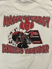              Vintage Massey Energy Coal Mining Wv Medium T-shirt 2007 Rolling Thunder