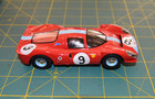 Scalextric Slot Car Ferrari 412p  9 Brands Hatch 1967 C3946