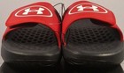 Under Armour 6000337-600 Men s Size 12 Ignite Pro 8 Slides  Red black red