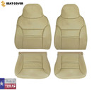 2000 2001 Ford Excursion Limited Driver   Passenger  Vinyl Seat Covers In Tan