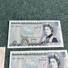 Old Five   5 Pound Note With A Consecutive Numbers 35u 306741 42 43  3pieces