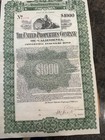 United Properties Co  Of California  1000 Convertible Debenture Bond Delaware
