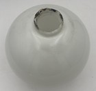 Vintage White Milk Glass Lightning Rod Ball