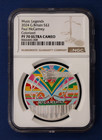 2024 Silver 1oz Proof   2 Coin  paul Mccartney  Ngc Graded Pf70 With Case   Coa