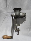 Vintage Universal No 2 Food Meat Grinder Chopper Antique Works Cast Iron Metal