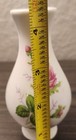 Small Vintage Porcelain Rose Floral Bud Vase Made In England