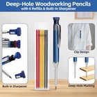 7inch Rafter Square With Carpenter Pencil  1 8  Precision Heavy Duty Aluminum