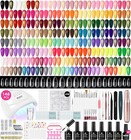 148pcs Gel Nail Polish Kit With Uv Light  60 Colors  Nail Tips   Drill - Perfect