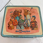 Vintage Walt Disney World Lunchbox Matching Thermos Aladdin Minnie Mickey 1979 U