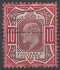 Gb Stamps 1902  10d Definitive  the 3 Colours  Sg254 6 Hinged Mint Cv   355