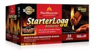 24pc Starter Log Firestarter Fireplace Firelighter Fire Logs Wood Stove Campfire