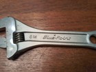 8  Bluepoint   By Snap on Alligator Jaws Adjustable Wrench  Ajclaw