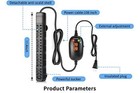 Hitauing Aquarium Heater  50w 100w 200w 300w 500w Submersible Fish Tank 500w
