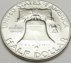 1956 Franklin Half Dollar  Premium Gem  90  Silver  Us Mint Proof Coin