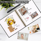 8 X 8 Inch Scrapbook Photo Album  Hardcover Kraft White Pages Arch Window Photo 