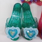 Disney Princess Play Dress Up Shoes Girls Mixed Lot 5 Pair Frozen Belle Rapunzel