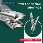 German Nail Clippers For Men Thick Nails  Toenail Clippers For Seniors Large Wid