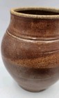 Vintage Glazed Korean Onggi Crock Fermentation Jar W  Lid