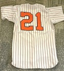 Vintage Oregon State Beavers Game Used Worn Baseball Jersey Southland Osu Ncaa