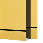 4pk Metallic Laser Engravable Plastic Sheets Brushed Gold Silver Mirror 8 x12 