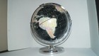 Vintage 16  Encyclopedia Britannica Globe W  Chrome Stand By Replogle Globes Usa