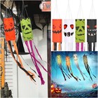 Halloween Ghost Windsock Flag Outdoor Hanging Decor For Yard Patio Lawn Garden