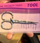 Tool Tron Silk Screened Needleart Scissors Nib Italy