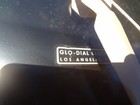 Vintage Neon Clock     glo-dial Clock Company      los Angeles california